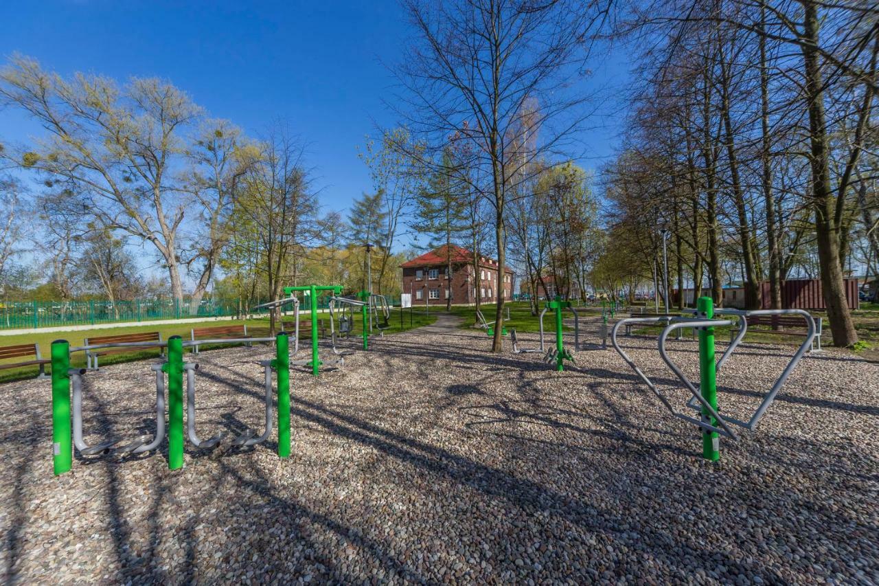 Centrum Zeglarskie Szczecin Buitenkant foto